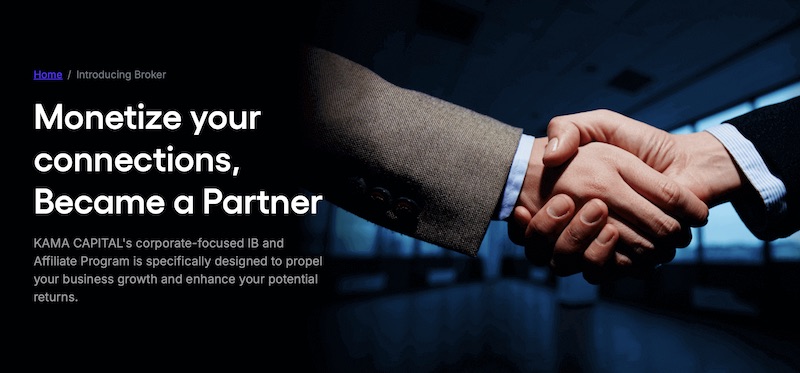 Earn Top Rebates with KAMA Capital’s High-Paying IB Program